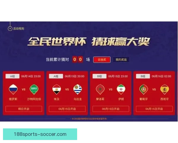世界杯竞猜游戏大厅全面开启精彩挑战，畅享预测赢大奖的无限乐趣与刺激体验
